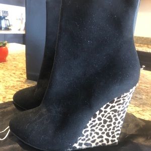 Giuseppe Zanotti Leopard Booties